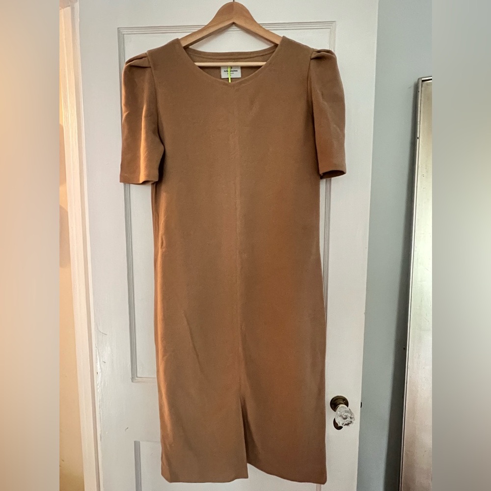 Dudley Stephens Tan Short Sleeve Dress